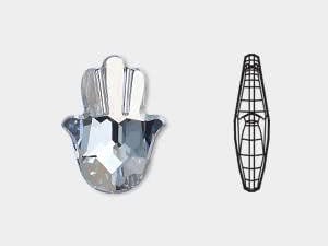 Fatima Hand Fancy Stone - 4778