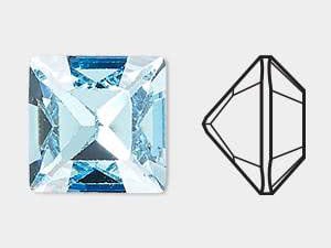 Square Fancy Stone - 4428