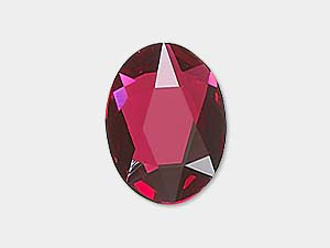 Oval Flat Back - 2603