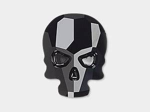 Skull Flat Back - 2856