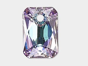 Emerald Cut Pendant - 6435