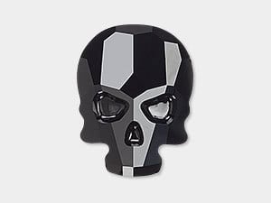 Skull Flat Back - 2856