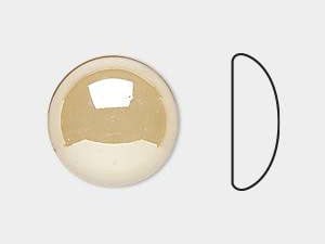 Pearl Cabochon Hot Fix - 2080