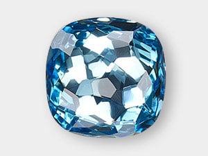 Thin Cushion Fancy Stone - 4483