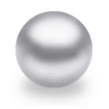 Imitation Rhodium Plated/Finished