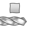 Twisted Square Wire
