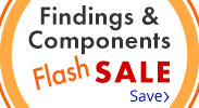 Save on our Findings and Components Flash Sale with discounts up to 70% off.