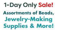 Save on our Assortments of Beads Flash Sale with discounts up to 50% off.