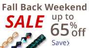 Save on our Fall Back Weekend Sale with discounts up to 65% off.