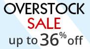 Save on our Overstock Sale with discounts up to 36% off.