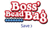 Boss' Bead Bag Sale. Only $5. A surprise in every bag!