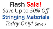 Flash Sale: Stringing Material