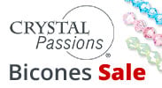 Save on our Crystal Passions® Bicone Sale with discounts up to 10% off.