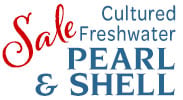 Save on our Pearl and Shell Sale with discounts up to 65% off.