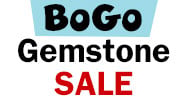 Save on our BOGO Gemstone Sale buy one, get one.
