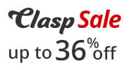 Save on our Clasp Sale with discounts up to 36% off.